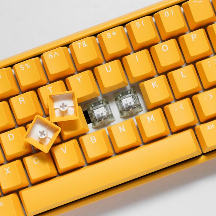 Image du produit Ducky One 3 Yellow Mini Gaming Keyboard, RGB LED - MX-Clear (DE)
