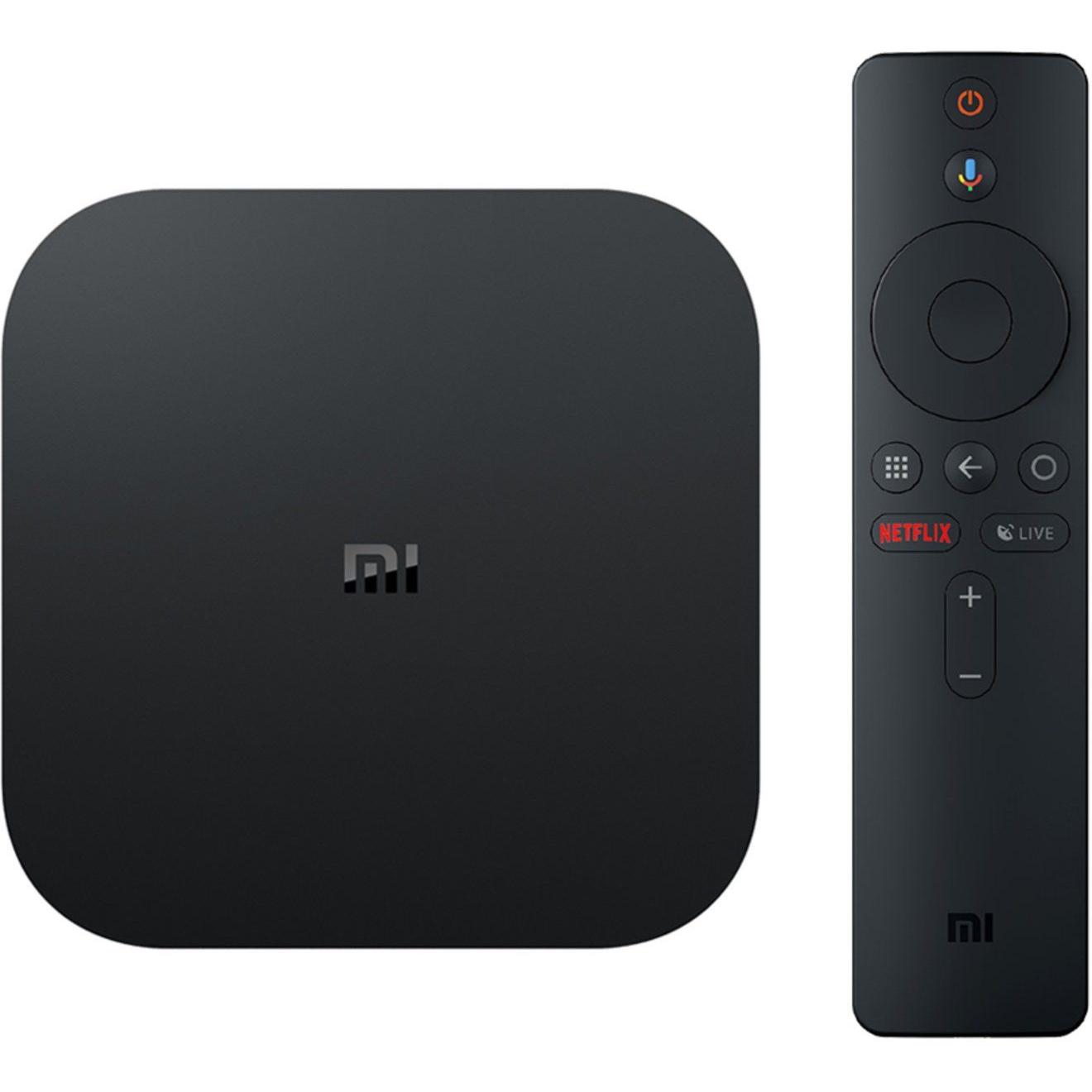 Xiaomi MI Box S (Google Assistant), Streaming Media Player, Schwarz