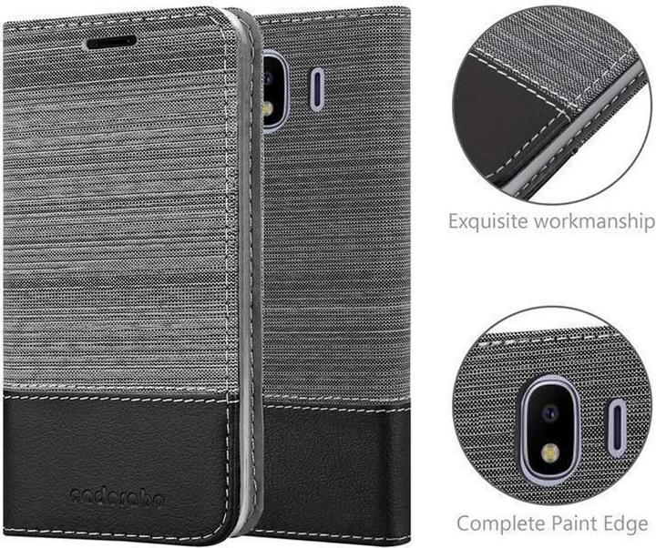 Actual product image Cadorabo Book Jeans Optics Cover (Samsung Galaxy J4 (2018))