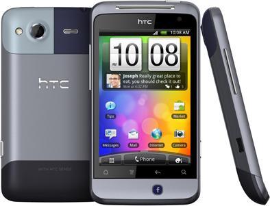 Actual product image HTC Salsa (512 GB, Blue, 3.40", Single SIM, 3G)