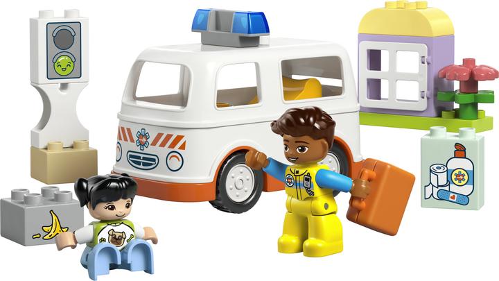 Actual product image LEGO Rettungswagen mit Fahrer