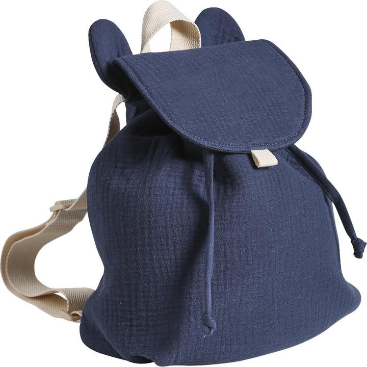 Actual product image Vertbaudet Kinder Kita-Rucksack aus Musselin mit Ohren