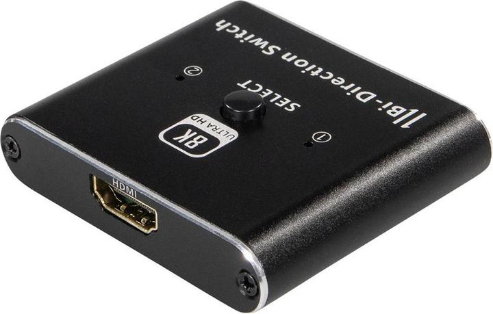 Actual product image Maxtrack 1+2 port HDMI switch 7680 x 4320 pixels