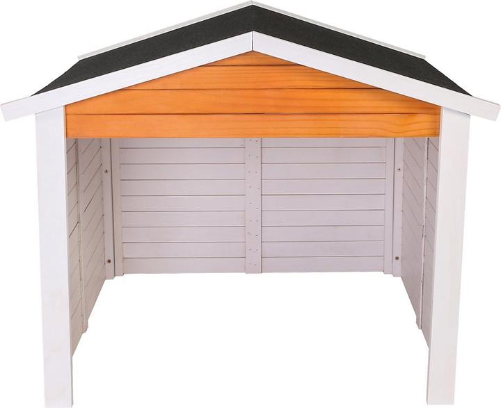 Immagine prodotto Wiltec Garage tosaerba robotizzato casetta da giardino in legno stazione di ricarica protezione UV (Robot falciante, Robot tagliaerba garage)