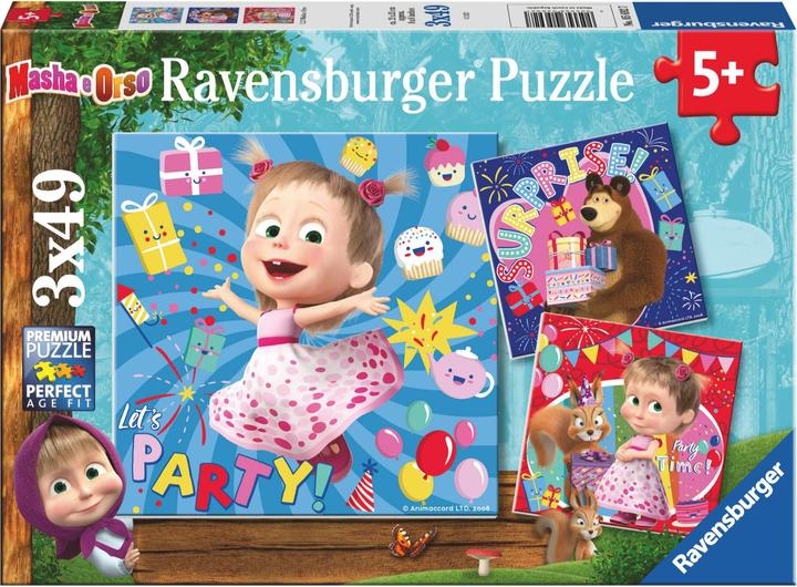 Immagine prodotto Ravensburger Masha e Orso (49 pezzi)