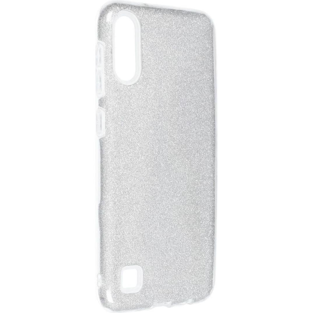 König Design Handyhülle für Samsung Galaxy A10 Schutzcase Cover Bumper Schale Glitzer Silber (Samsung Galaxy A10), Smart...