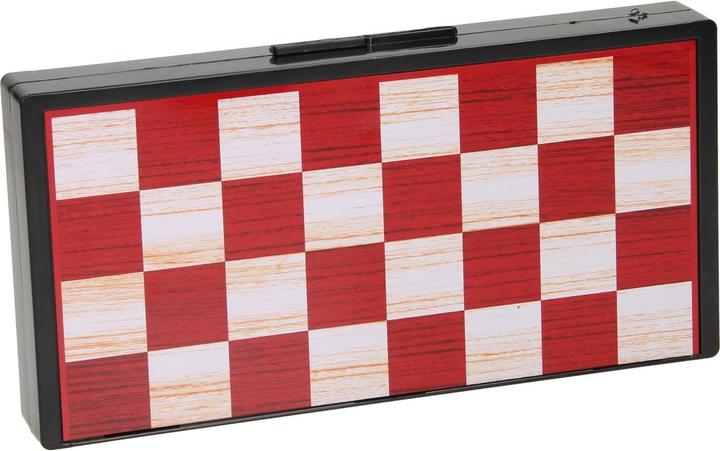 Actual product image Magnetic chess and draughts set