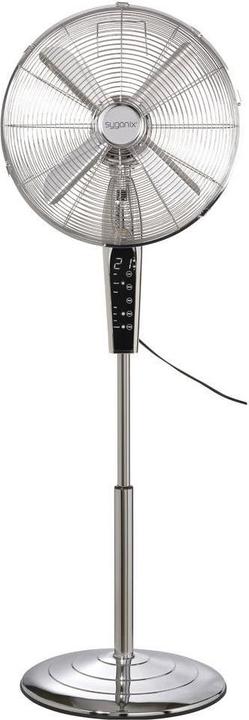 Produktbild Sygonix Standventilator 50 W (Ø x H) 440 mm x 1300 mm Chrom LED-Display, Oszil (65.70 dB)