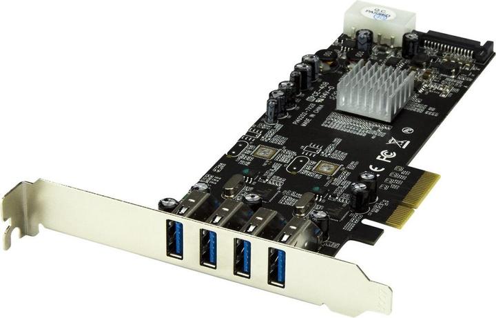 Produktbild StarTech 4 Pt 2 Channel Pcie USB 3 Card