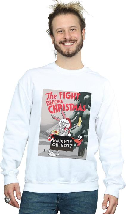 Produktbild Looney Tunes The Fight Before Christmas Sweatshirt (4XL)