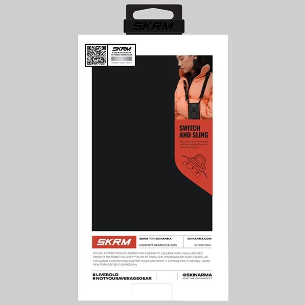 Actual product image Skinarma case Helio iPhone 16 Pro Max 6.9" Magnetic Charging + Grip Stand titanium (Apple iPhone 16 Pro Max)