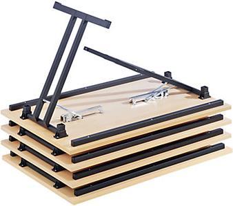 Actual product image kaiserkraft Folding table, with extra strong top (120 x 80 x 72 cm)