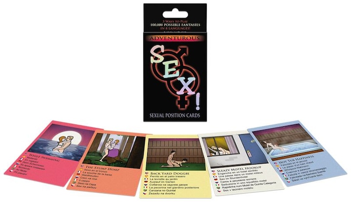 Kheper Games Adventurous sex! (Spielesammlung, Englisch, Niederländisch, Französisch, Tschechisch, Deutsch, Italienisch, Portugiesisch, Slowenisch, Slowakisch, Russisch, Polnisch)