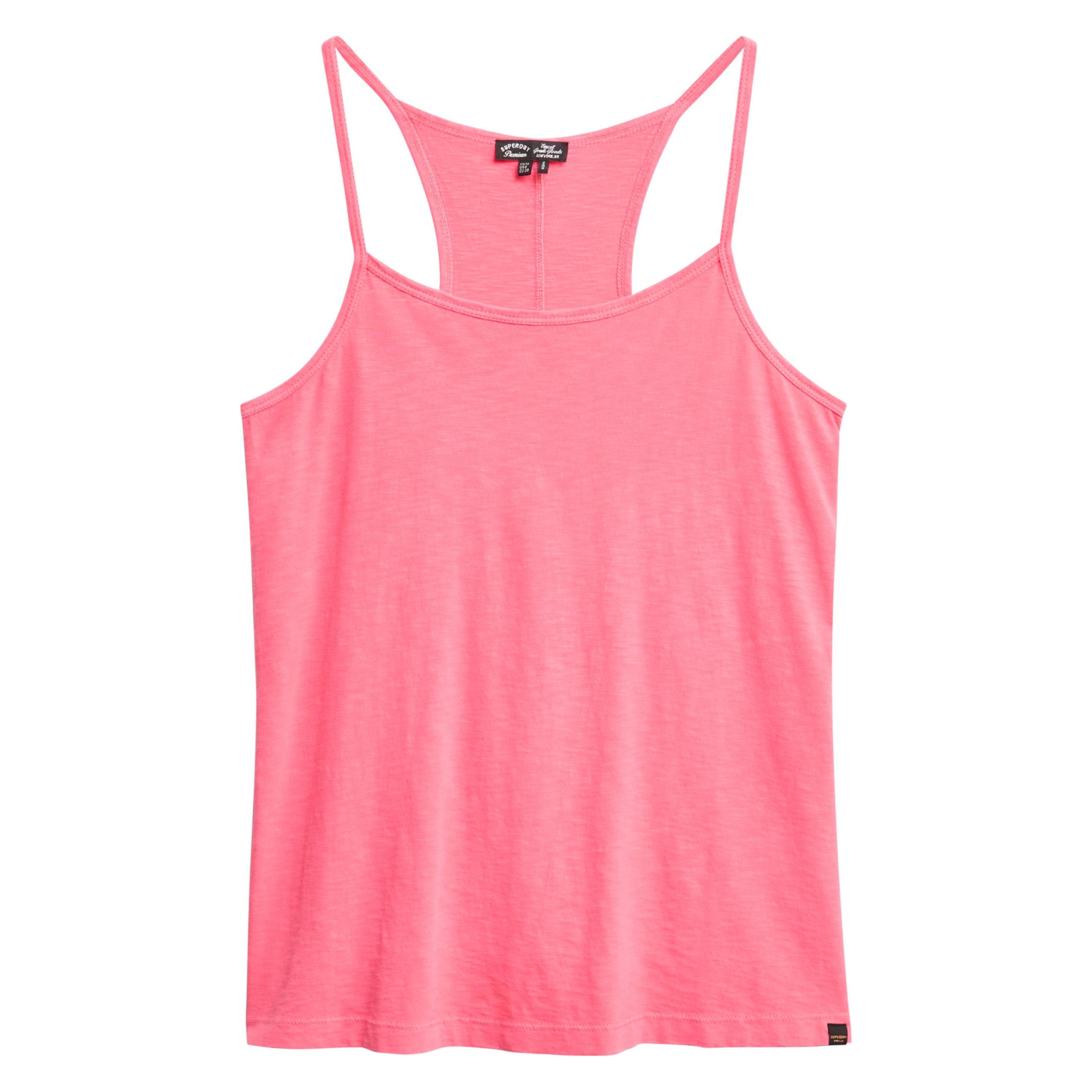 Superdry, Damen, Shirts, Studios Tanktop Mit Trägern, Rosa, (Xxs)