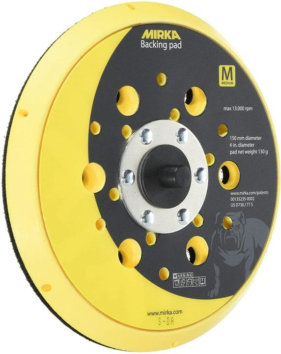 Actual product image Mirka 8292605011 Abranet 516 inch Grip 48L Medium sanding disc, 150 mm (MEDIUM)