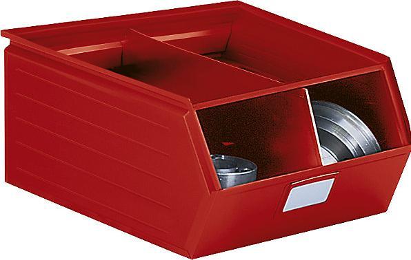 Actual product image kaiserkraft Sheet steel open fronted storage box