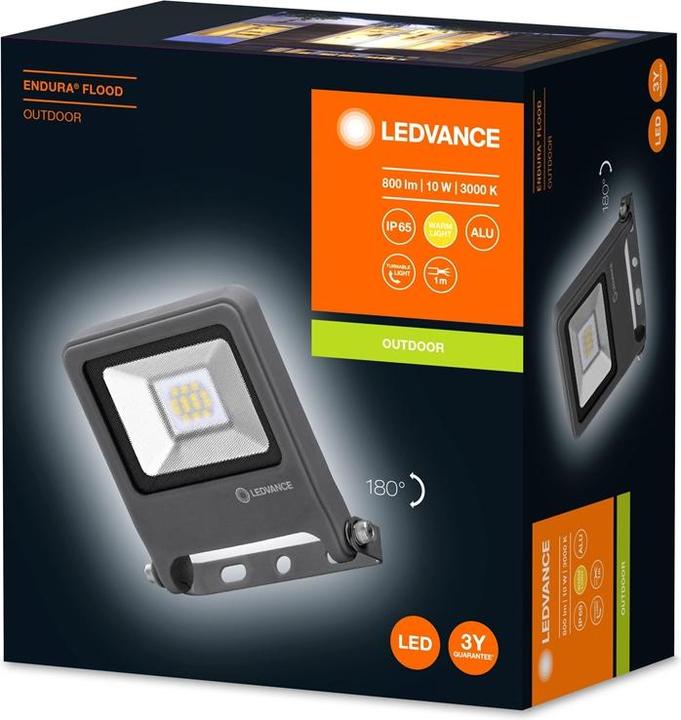 Immagine prodotto Ledvance OSRAM LED Aussenleuchte ENDURA Flood Warm White PCR Warm weiss 4099854486326 (1000 lm, IP65)