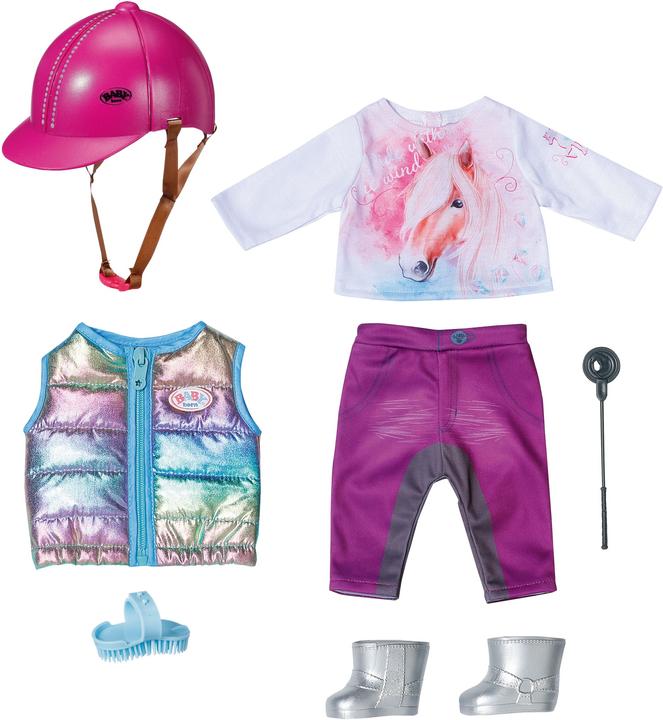 Produktbild Zapf Creation BABY born Deluxe Reitoutfit