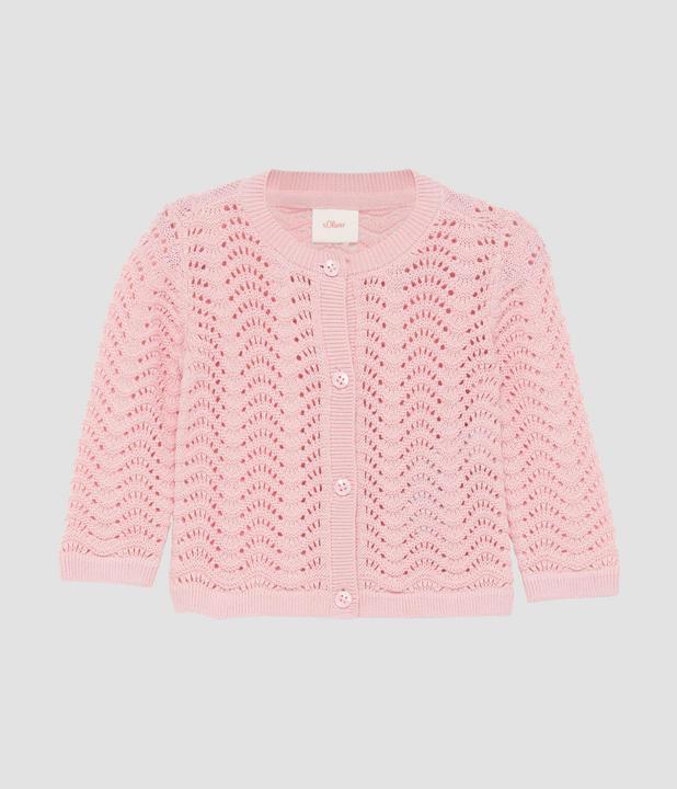 Immagine prodotto S.Oliver Strickjacke Weiche Strickjacke mit Ajourmuster (68)