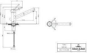 Actual product image Villeroy & Boch Como kitchen tap, stainless steel