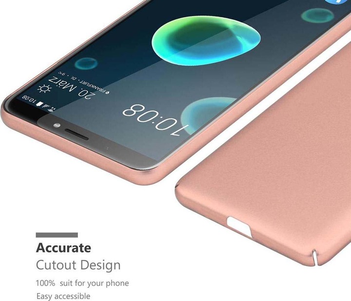 Produktbild Cadorabo Hard Cover Matt Metall Cover (HTC Desire 12+)