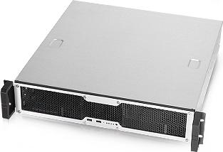 Actual product image Chenbro RM24200-L 2U Black - White Network Chassis
