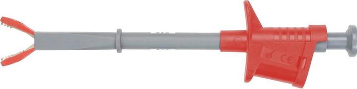 Actual product image Schutzinger Schützinger SKPS 7630 Ni / RT Safety clamp test probe socket 4 mm Red