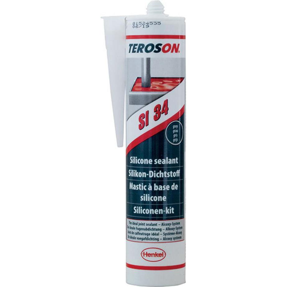 Loctite, Sigillante, TEROSON SI 34 WH CR300ML EGFD (Bianco, RAL 9001, 300 ml)