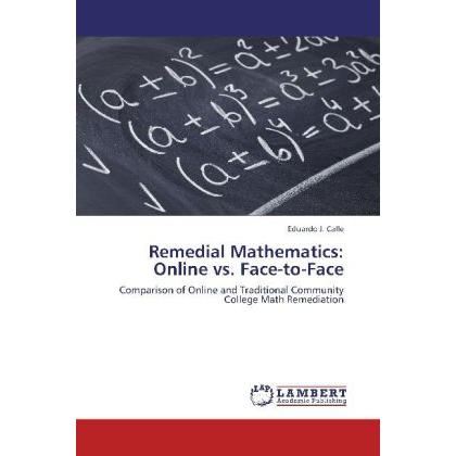 Remedial Mathematics: Online vs. Face-to-Face, Fachbücher