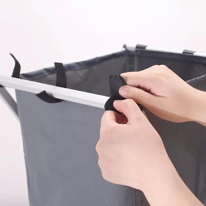Actual product image König Design 3 Stück Wäschesammler Fächer Wäschebox Wäschetruhe Wäschetrenner Wäschesortierer