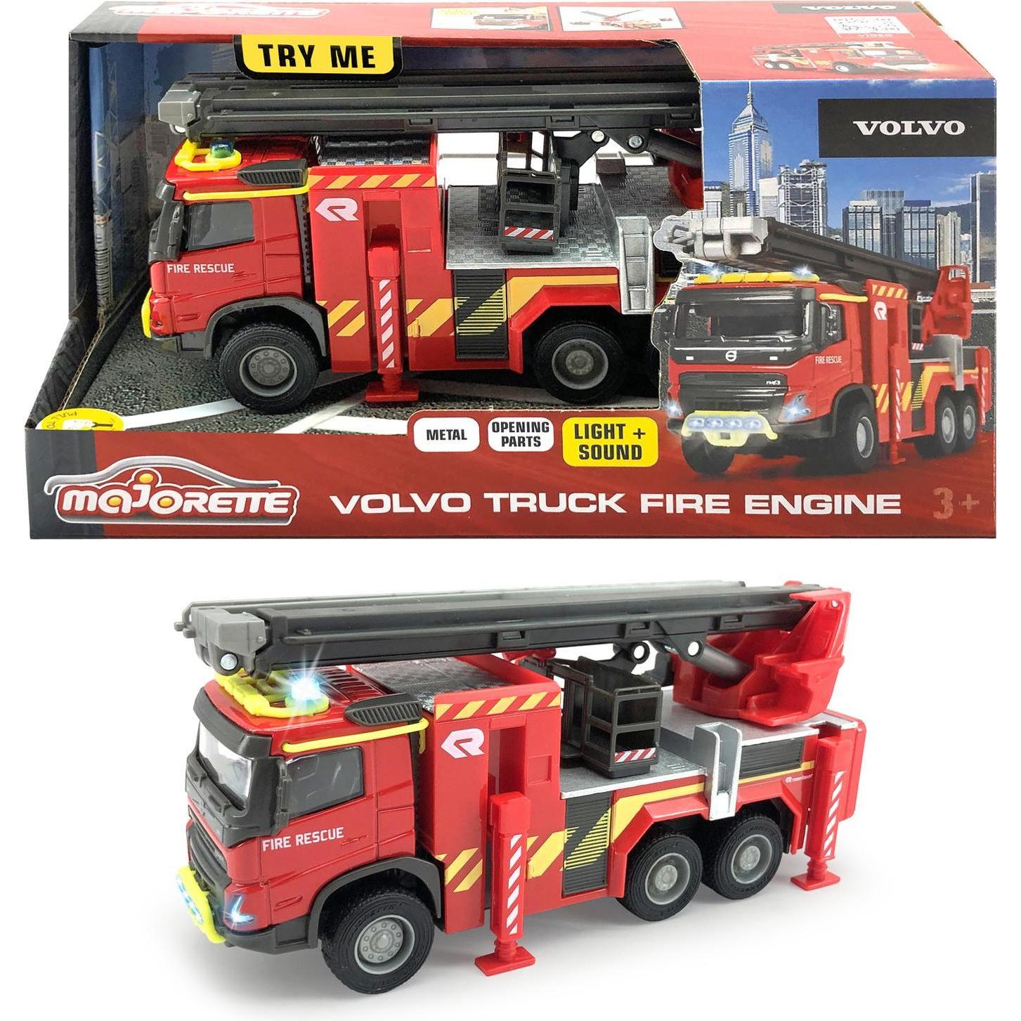 Majorette Simba Grand Volvo Vehicle 19 cm Fire Fighting Team