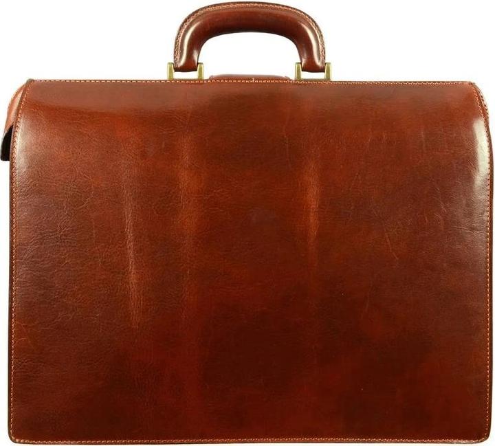 Actual product image Only-Bags.Store Large Leather Briefcase (15")
