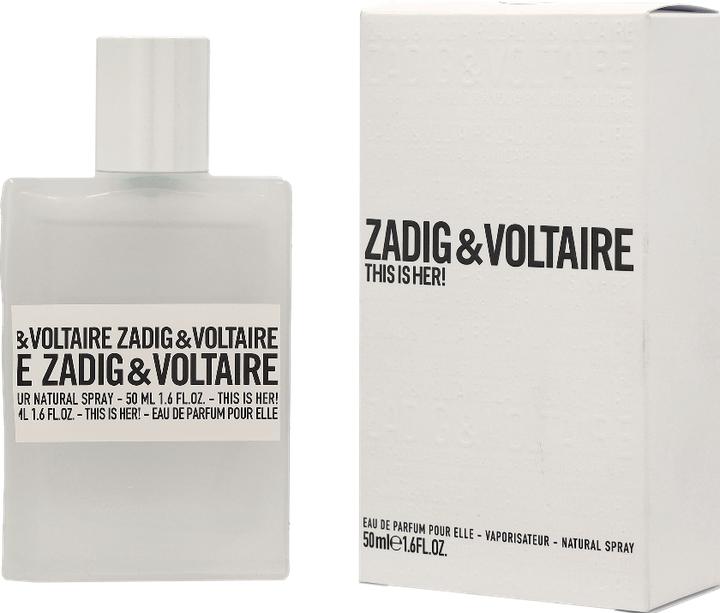 Actual product image Zadig & Voltaire This Is Her. (Eau de parfum, 50 ml)