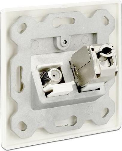 Actual product image Delock Keystone Wall Outlet
