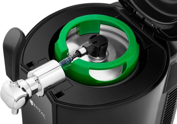 Produktbild Royal Catering Bierzapfanlage Zapfanlage Bierkühler Bierspender mit Kühlung für 5 L Fässer