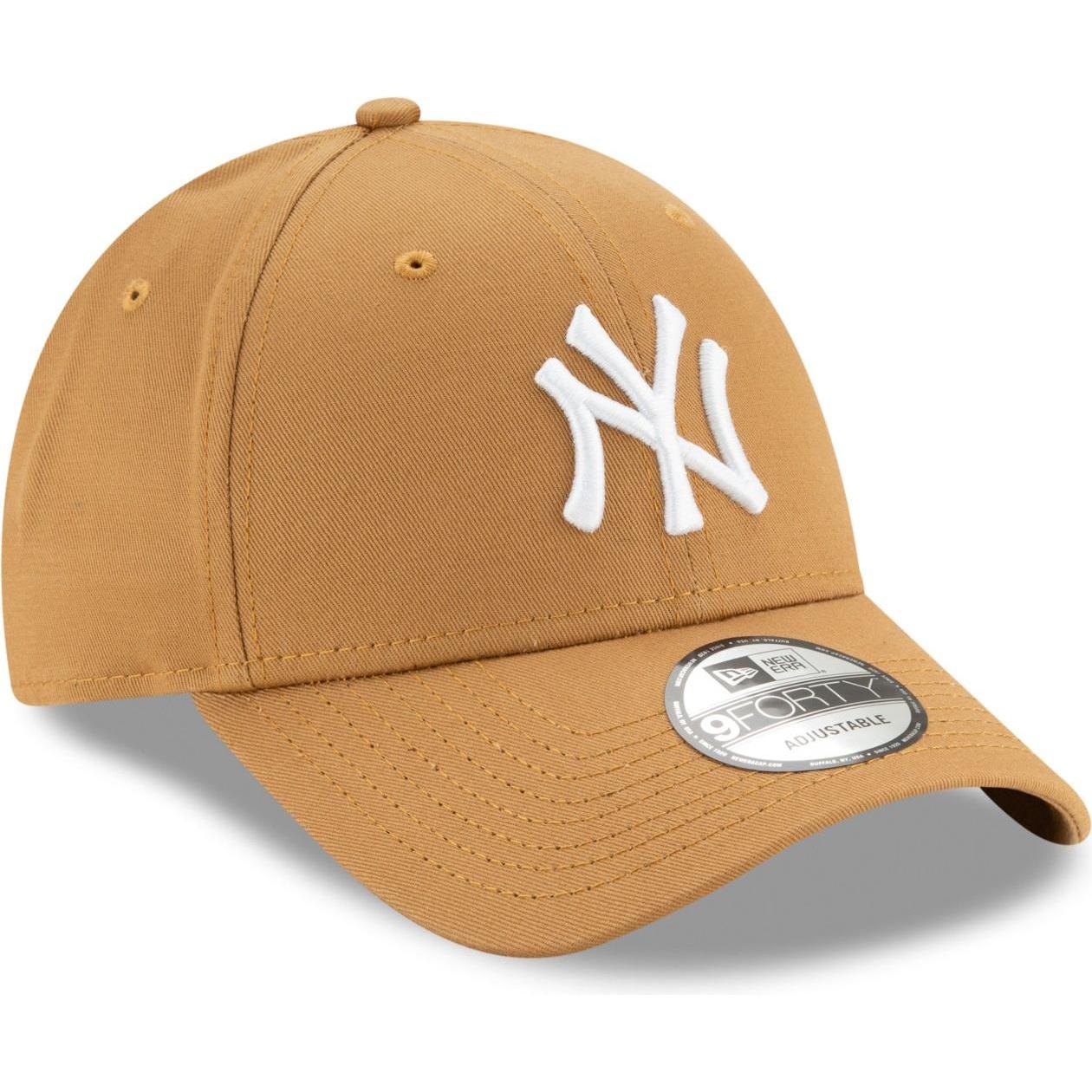 New Era, Herren, Cap, 9Forty Strapback New York Yankees, Beige, (One Size)