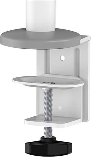 Produktbild Neomounts Tischhalterung 100x100 -8kg 17-27"/h?v/neig/schwenk/Klemme/wei? (Tisch, 27.01")