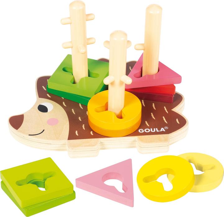 Actual product image Goula Stacking hedgehog