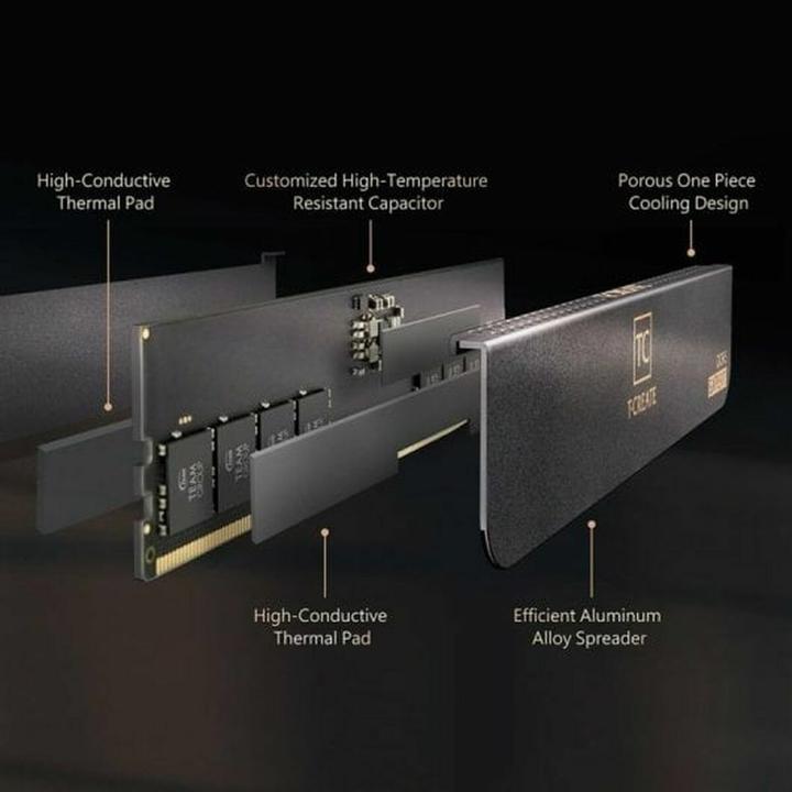 Actual product image Teamgroup Expert (2 x 16GB, 6000 MHz, DDR5 RAM, DIMM)