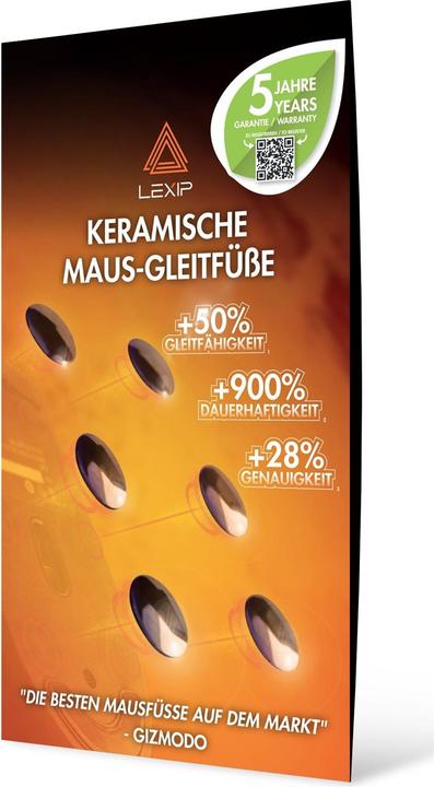 Actual product image Pixminds Lexip Gaming MO42 Mouse Glider