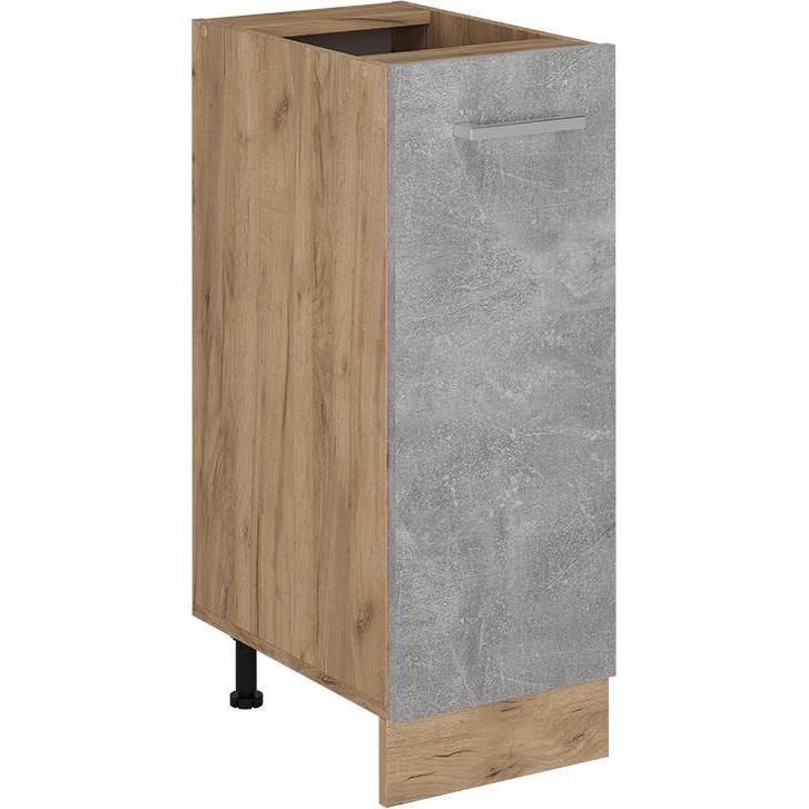 Thumbnail - Vicco, Regal, Apothekerschrank R-Line, Beton/Goldkraft Eiche, 30 cm ohne Arbeitsplatte
