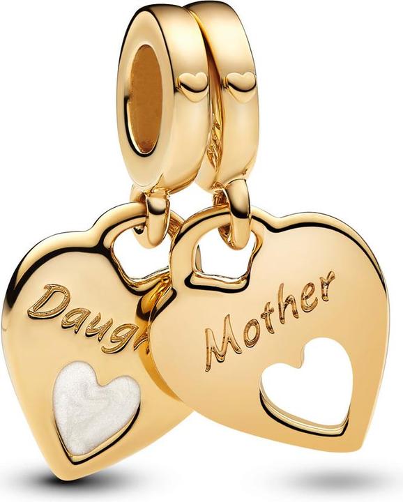 Image du produit Pandora Moments Mère & Fille Pendentif Doré (Émail)