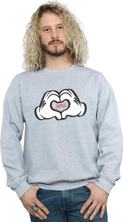 Produktbild Disney Mickey Mouse Loves You Sweatshirt (4XL)
