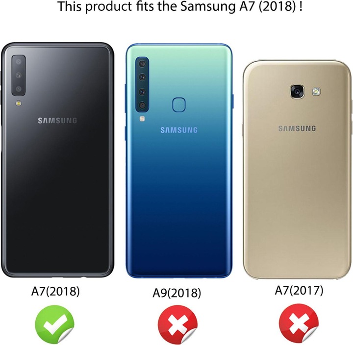 Actual product image Nalia Mobile phone cover (Samsung Galaxy A7 (2018))