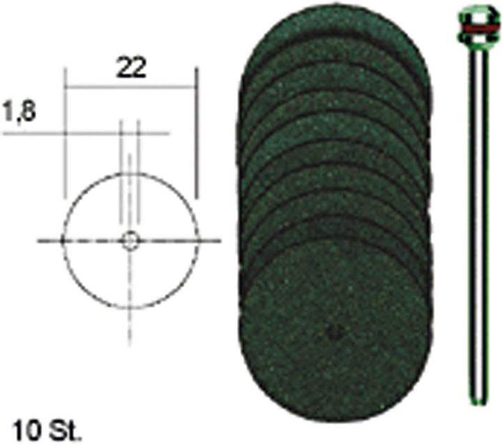 Immagine prodotto Proxxon Disco da taglio 22,0 mm con supporto