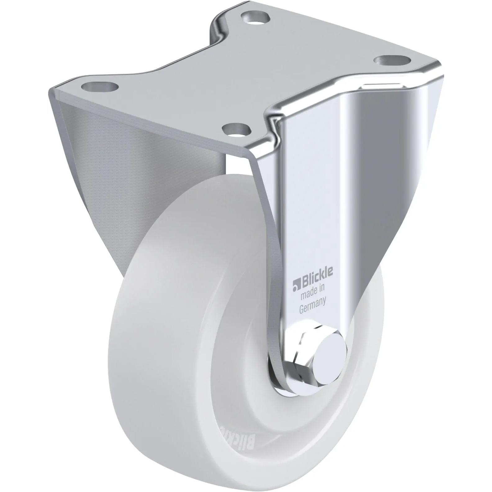 Blickle, Ruote + Rotelle, 13698 BH-SPO 100K-1 Bockrolle Rad-Durchmesser 100 mm Tragfähigkeit max. 500 kg 1