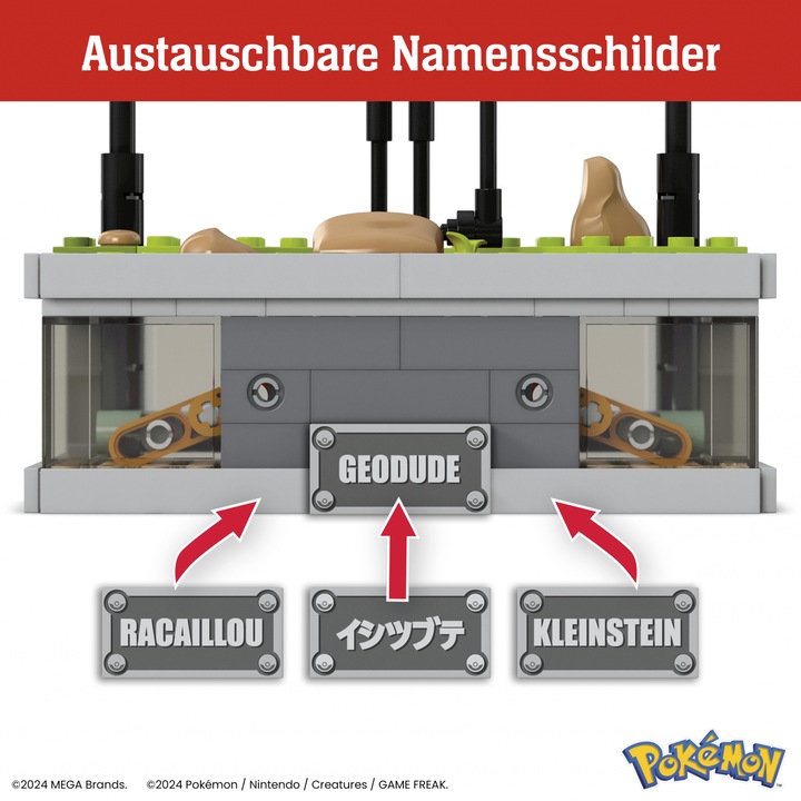 Immagine prodotto MEGA Pokémon Mini Motion piccolo set di costruzioni mobili in pietra (Multicolore)