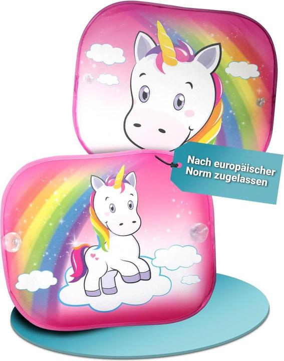 Produktbild Auto Sonnenschutz Einhorn 2 Stück