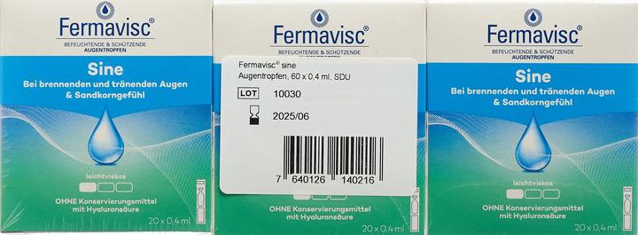 Actual product image OmniVision sine Gtt Opht (24 ml, Fermavisc sine Gtt Opht)