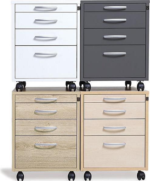Produktbild kaiserkraft Rollcontainer Miami, 4 Schubladen (42 x 60 x 55 cm)